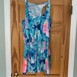 Lily Pulitzer drop waist beach coverup